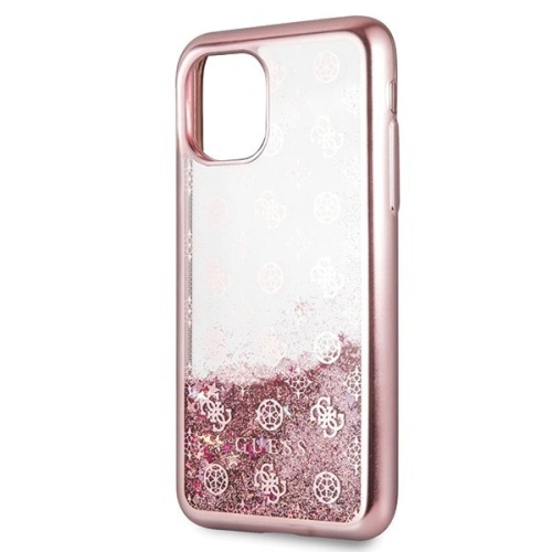 Kup Guess Apple Tasche GUHCN61PEOLGPI iPhone 11 rosegold/rosegold Hartschale 4G Peony Liquid Glitter - GUE233PNKGLD - {ean13} - Sklep Home Screen