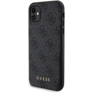 Buy Guess GUBPM5N614GEMGK Apple iPhone 11 hardcase + Powerbank 5000mAh MagSafe 4G Metal Logo black - GUE3405 - {ean13} - Home Screen Store Europe