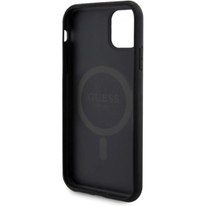 Buy Guess GUBPM5N614GEMGK Apple iPhone 11 hardcase + Powerbank 5000mAh MagSafe 4G Metal Logo black - GUE3405 - {ean13} - Home Screen Store Europe