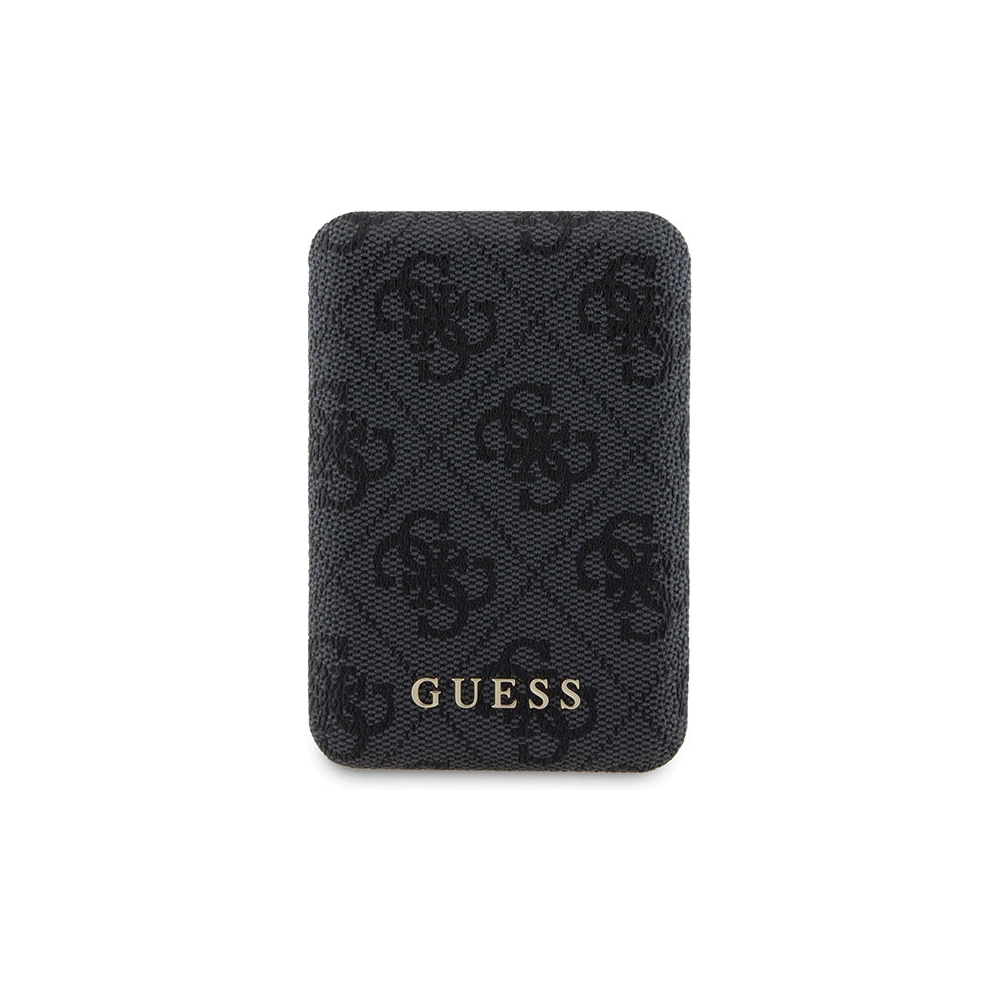 Zestaw Guess GUBPM5N614GEMGK Apple iPhone 11 hardcase + Powerbank 5000mAh MagSafe 4G Metal Logo czarny/black