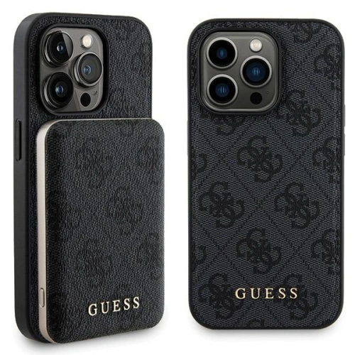 Kup Zestav Guess GUBPM5P13L4GEMGK Apple iPhone 13 Pro hardcase + Powerbank 5000mAh MagSafe 4G Metal Logo černý/black - GUE3406 - {ean13} - Sklep Home Screen