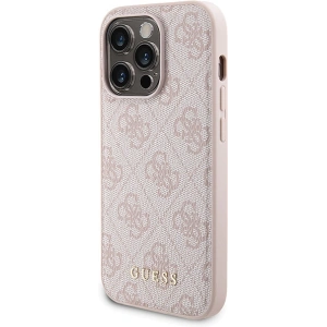Kup Zestaw Guess GUBPM5P14L4GEMGP Apple iPhone 14 Pro hardcase + Powerbank 5000mAh MagSafe 4G Metal Logo różowy/pink - GUE3409 - {ean13} - Sklep Home Screen