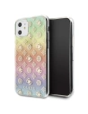 Guess GUHCN61PEOML iPhone 11 multicolor hard case Iridescent 4G Peony