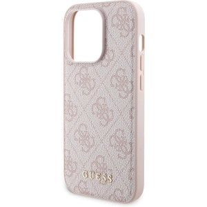 Kup Zestaw Guess GUBPM5P14L4GEMGP Apple iPhone 14 Pro hardcase + Powerbank 5000mAh MagSafe 4G Metal Logo różowy/pink - GUE3409 - {ean13} - Sklep Home Screen