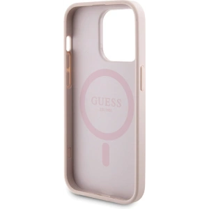 Kup Zestaw Guess GUBPM5P14L4GEMGP Apple iPhone 14 Pro hardcase + Powerbank 5000mAh MagSafe 4G Metal Logo różowy/pink - GUE3409 - {ean13} - Sklep Home Screen