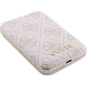 Kup Zestaw Guess GUBPM5P14L4GEMGP Apple iPhone 14 Pro hardcase + Powerbank 5000mAh MagSafe 4G Metal Logo różowy/pink - GUE3409 - {ean13} - Sklep Home Screen