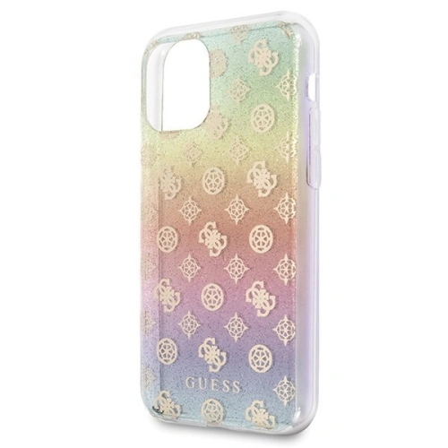 Kup Etui Guess GUHCN61PEOML Apple iPhone 11 multicolor hard case Iridescent 4G Peony - GUE234 - {ean13} - Sklep Home Screen