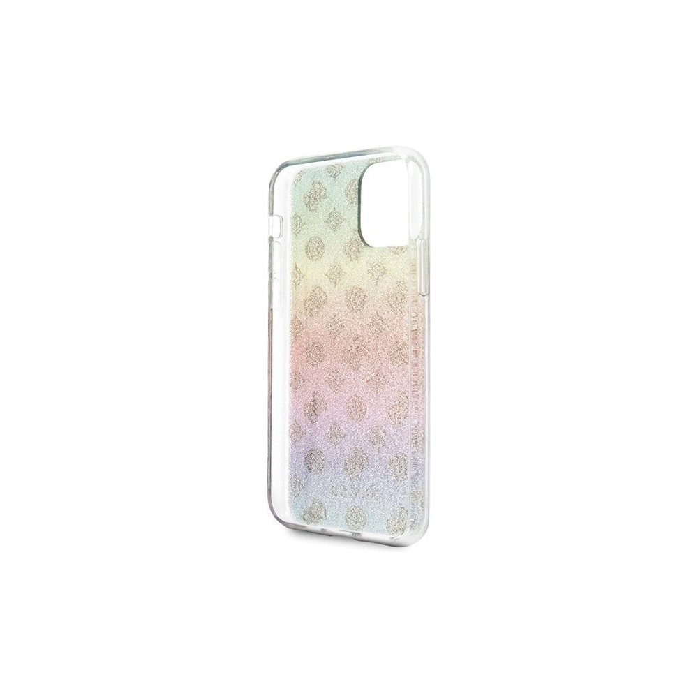 Etui Guess GUHCN61PEOML Apple iPhone 11 multicolor hard case Iridescent 4G Peony