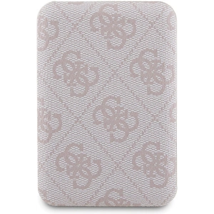 Buy Guess GUBPM5P15L4GEMGP Apple iPhone 15 Pro hardcase + Powerbank 5000mAh MagSafe 4G Metal Logo pink - GUE3412 - {ean13} - Home Screen Store Europe