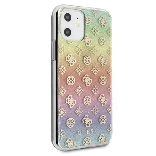 Kup Etui Guess GUHCN61PEOML Apple iPhone 11 multicolor hard case Iridescent 4G Peony - GUE234 - {ean13} - Sklep Home Screen