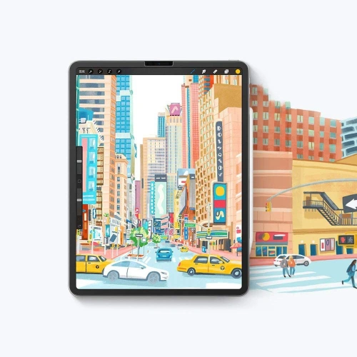 Kup Folia de protecție Hofi Paper Pro+ Apple iPad Air 13 2024 Matte Clear [2 PACK] - HOFI497 - {ean13} - Sklep Home Screen