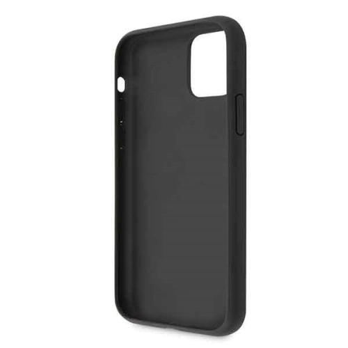 Kup Guess Apple Tasche GUHCN61RSSASBK iPhone 11 schwarz/schwarz Hartschalenetui Saffiano 4G Circle Logo - GUE235BLK - {ean13} - Sklep Home Screen