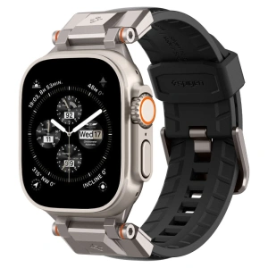 Kup Spigen DuraPro Armor PU Apple Watch 4/5/6/7/8/9/SE/Ultra 42/44/45/49mm Schwarz - SPN3396 - {ean13} - Sklep Home Screen