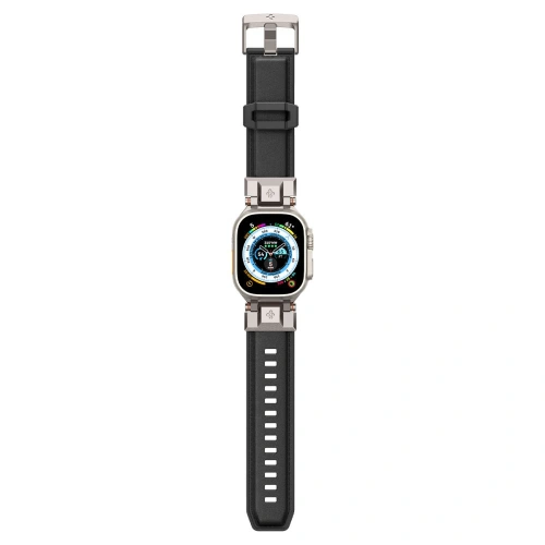 Kup Pasek Spigen DuraPro Armor PU Apple Watch 4/5/6/7/8/9/SE/Ultra 42/44/45/49mm Fekete - SPN3396 - {ean13} - Sklep Home Screen