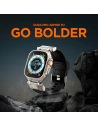 Kup Pasek Spigen DuraPro Armor PU Apple Watch 4/5/6/7/8/9/SE/Ultra 42/44/45/49mm Fekete - SPN3396 - {ean13} - Sklep Home Screen