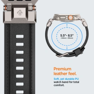 Kup Spigen DuraPro Armor PU Apple Watch 4/5/6/7/8/9/SE/Ultra 42/44/45/49mm Schwarz - SPN3396 - {ean13} - Sklep Home Screen