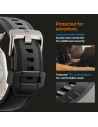 Kup Pasek Spigen DuraPro Armor PU Apple Watch 4/5/6/7/8/9/SE/Ultra 42/44/45/49mm Fekete - SPN3396 - {ean13} - Sklep Home Screen