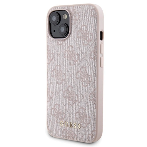 Kup Set Guess GUBPM5P15S4GEMGP Apple iPhone 15 Hardcase + Powerbank 5000mAh MagSafe 4G Metall-Logo rosa/pink - GUE3415 - {ean13} - Sklep Home Screen