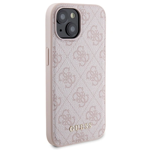 Kup Set Guess GUBPM5P15S4GEMGP Apple iPhone 15 Hardcase + Powerbank 5000mAh MagSafe 4G Metall-Logo rosa/pink - GUE3415 - {ean13} - Sklep Home Screen