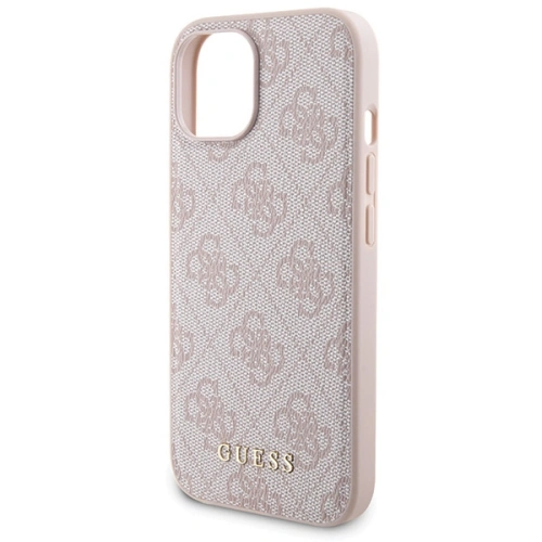 Kup Zestaw Guess GUBPM5P15S4GEMGP Apple iPhone 15 keménytok + Powerbank 5000mAh MagSafe 4G Fém Logó rózsaszín/pink - GUE3415 - {ean13} - Sklep Home Screen
