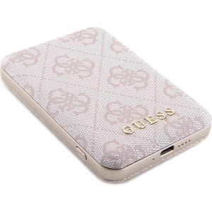 Buy Guess GUBPM5P15S4GEMGP Apple iPhone 15 hardcase + Powerbank 5000mAh MagSafe 4G Metal Logo pink - GUE3415 - {ean13} - Home Screen Store Europe