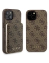 Kup Zestaw Guess GUBPM5P15S4GEMGW Apple iPhone 15 hardcase + Powerbank 5000mAh MagSafe 4G Metal Logo brązowy/brown - GUE3416 - {ean13} - Sklep Home Screen