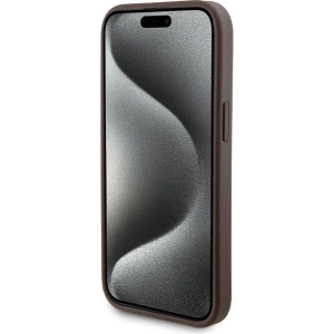 Buy Guess GUBPM5P15S4GEMGW Apple iPhone 15 hardcase + Powerbank 5000mAh MagSafe 4G Metal Logo brown - GUE3416 - {ean13} - Home Screen Store Europe