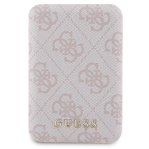 Kup Sada Guess GUBPM5P15X4GEMGP Apple iPhone 15 Pro Max hardcase + Powerbank 5000mAh MagSafe 4G Metal Logo růžový/pink - GUE3418 - {ean13} - Sklep Home Screen