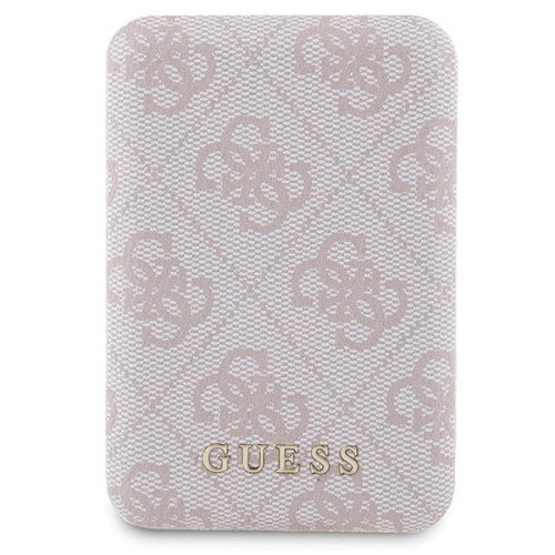Kup Zestaw Guess GUBPM5P15X4GEMGP Apple iPhone 15 Pro Max kemény tok + Powerbank 5000mAh MagSafe 4G Fém Logó rózsaszín/pink - GUE3418 - {ean13} - Sklep Home Screen