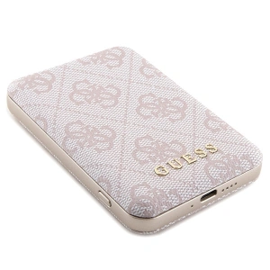 Kup Sada Guess GUBPM5P15X4GEMGP Apple iPhone 15 Pro Max hardcase + Powerbank 5000mAh MagSafe 4G Metal Logo růžový/pink - GUE3418 - {ean13} - Sklep Home Screen