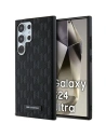 Case Karl Lagerfeld KLHCS24LSAKLHPK Samsung Galaxy S24 Ultra Hardcase Saffiano Mono Metal Logo schwarz/black