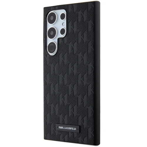 Kup Etui Karl Lagerfeld KLHCS24LSAKLHPK Samsung Galaxy S24 Ultra hardcase Saffiano Mono Metal Logo negru/black - KLD1951 - {ean13} - Sklep Home Screen
