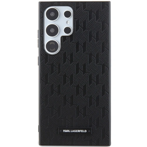 Kup Etui Karl Lagerfeld KLHCS24LSAKLHPK Samsung Galaxy S24 Ultra hardcase Saffiano Mono Metal Logo negru/black - KLD1951 - {ean13} - Sklep Home Screen