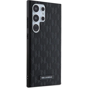 Kup Etui Karl Lagerfeld KLHCS24LSAKLHPK Samsung Galaxy S24 Ultra kemény tok Saffiano Mono Metal Logo fekete/black - KLD1951 - {ean13} - Sklep Home Screen