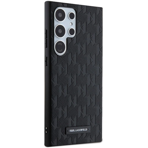 Kup Etui Karl Lagerfeld KLHCS24LSAKLHPK Samsung Galaxy S24 Ultra hardcase Saffiano Mono Metal Logo negru/black - KLD1951 - {ean13} - Sklep Home Screen
