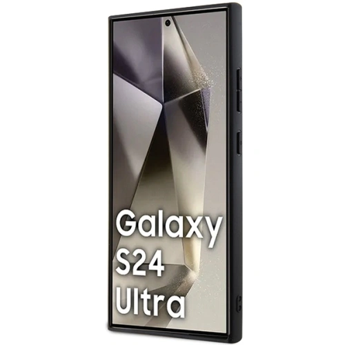 Kup Etui Karl Lagerfeld KLHCS24LSAKLHPK Samsung Galaxy S24 Ultra kemény tok Saffiano Mono Metal Logo fekete/black - KLD1951 - {ean13} - Sklep Home Screen