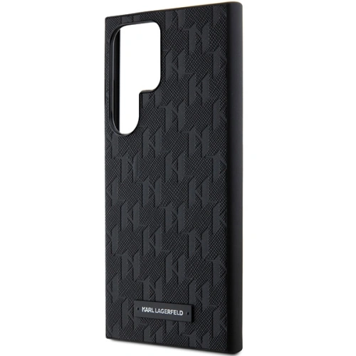 Kup Etui Karl Lagerfeld KLHCS24LSAKLHPK Samsung Galaxy S24 Ultra hardcase Saffiano Mono Metal Logo negru/black - KLD1951 - {ean13} - Sklep Home Screen