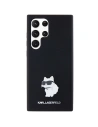 Kup Case Karl Lagerfeld KLHCS24LSMHCNPK Samsung Galaxy S24 Ultra Hartschale Silikon Choupette Metallpin schwarz/black - KLD1952 - {ean13} - Sklep Home Screen