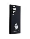 Kup Case Karl Lagerfeld KLHCS24LSMHCNPK Samsung Galaxy S24 Ultra Hartschale Silikon Choupette Metallpin schwarz/black - KLD1952 - {ean13} - Sklep Home Screen