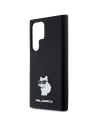 Kup Case Karl Lagerfeld KLHCS24LSMHCNPK Samsung Galaxy S24 Ultra Hartschale Silikon Choupette Metallpin schwarz/black - KLD1952 - {ean13} - Sklep Home Screen