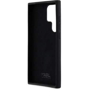 Buy Karl Lagerfeld KLHCS24LSMHCNPK Samsung Galaxy S24 Ultra hardcase Silicone Choupette Metal Pin black - KLD1952 - {ean13} - Home Screen Store Europe