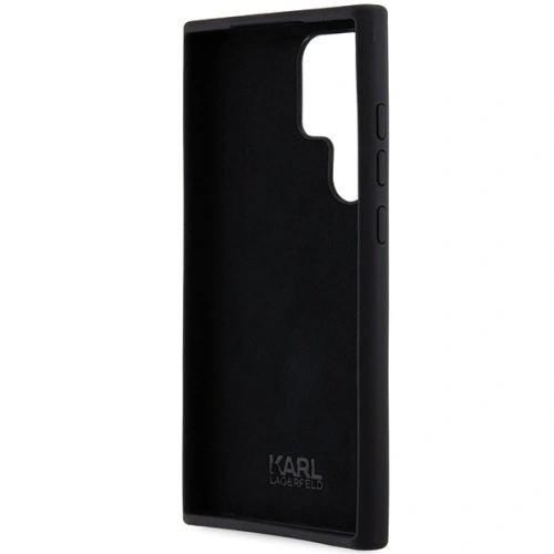 Kup Case Karl Lagerfeld KLHCS24LSMHCNPK Samsung Galaxy S24 Ultra Hartschale Silikon Choupette Metallpin schwarz/black - KLD1952 - {ean13} - Sklep Home Screen
