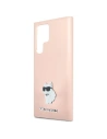 Kup Etui Karl Lagerfeld KLHCS24LSMHCNPP Samsung Galaxy S24 Ultra Silicone Choupette Metal Pin roz/roz - KLD1953 - {ean13} - Sklep Home Screen