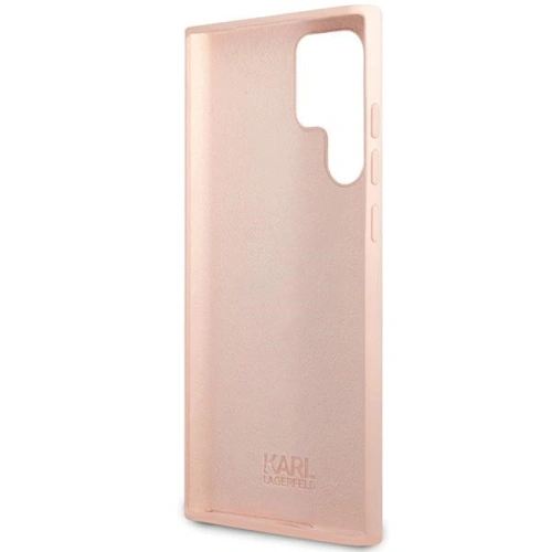 Kup Etui Karl Lagerfeld KLHCS24LSMHCNPP Samsung Galaxy S24 Ultra Silicone Choupette Metal Pin roz/roz - KLD1953 - {ean13} - Sklep Home Screen