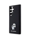 Kup Etui Karl Lagerfeld KLHCS24LSMHKCNPK Samsung Galaxy S24 Ultra tvrdý kryt silikonový Karl&Choupette Metal Pin černý/black - KLD1954 - {ean13} - Sklep Home Screen