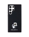 Kup Etui Karl Lagerfeld KLHCS24LSMHKCNPK Samsung Galaxy S24 Ultra tvrdý kryt silikonový Karl&Choupette Metal Pin černý/black - KLD1954 - {ean13} - Sklep Home Screen