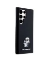 Kup Etui Karl Lagerfeld KLHCS24LSMHKCNPK Samsung Galaxy S24 Ultra tvrdý kryt silikonový Karl&Choupette Metal Pin černý/black - KLD1954 - {ean13} - Sklep Home Screen