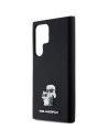 Kup Etui Karl Lagerfeld KLHCS24LSMHKCNPK Samsung Galaxy S24 Ultra tvrdý kryt silikonový Karl&Choupette Metal Pin černý/black - KLD1954 - {ean13} - Sklep Home Screen