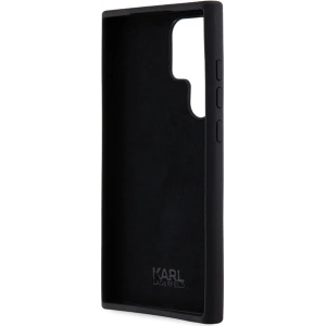 Buy Karl Lagerfeld KLHCS24LSMHKCNPK Samsung Galaxy S24 Ultra hardcase Silicone Karl&Choupette Metal Pin black - KLD1954 - {ean13} - Home Screen Store Europe