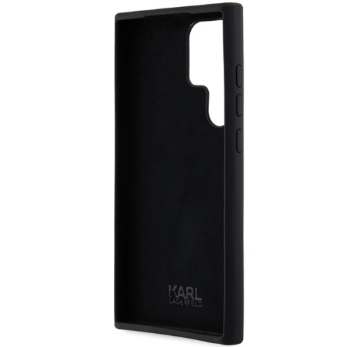 Kup Etui Karl Lagerfeld KLHCS24LSMHKCNPK Samsung Galaxy S24 Ultra tvrdý kryt silikonový Karl&Choupette Metal Pin černý/black - KLD1954 - {ean13} - Sklep Home Screen